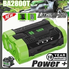 New 56V 3.0Ah Lithium Battery for EGO 56V 2.5Ah BA1400T BA1400 BA2240 BA1120 US