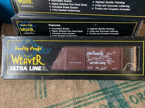 Weaver Petersen Supply Co SANTA FE SUPER CHIEF BOXCAR #146294 | Zustand: New