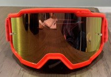 LS2 Charger Goggles HI-VIS ORANGE with Tinted...