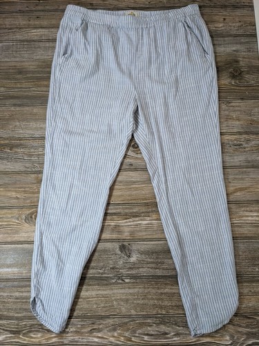 Marine Layer Pants Sz L Allison Striped 