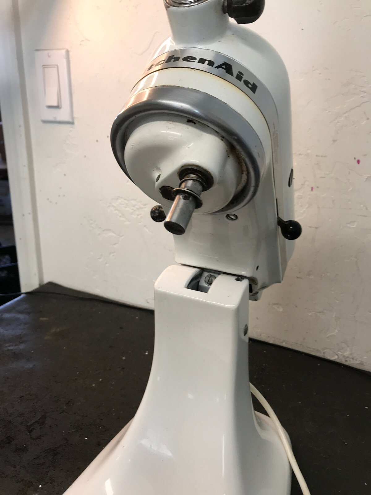 Vintage KitchenAid Hobart Model K45SS 250Watt 10 Speed Tilt Head Stand