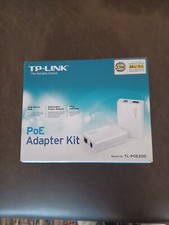 TP-Link PoE Adapter Kit Model TL-POE200 New Open Box 