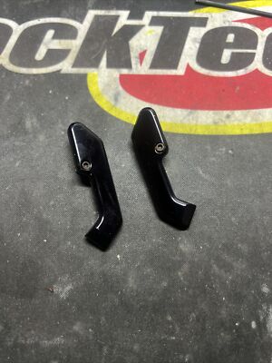 NICE GLOSS BLACK BOB LONG DEFIANT 2 EYE COVER + MOUNTING SCREW & DETENTS RARE
