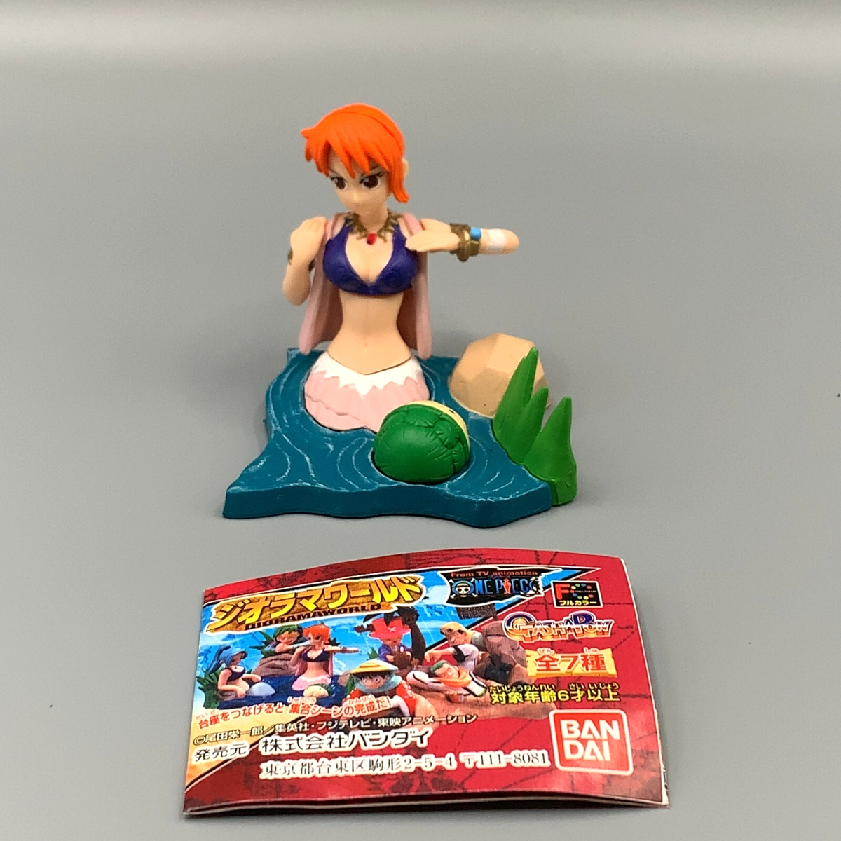 Nami One Piece Diorama World Full Color Figure Gashapon Japan
