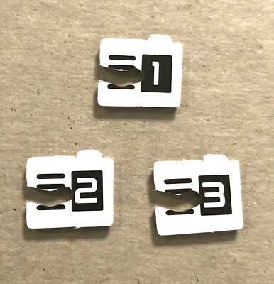 Hacker Thinkfun 2018 Game Replacement Part - Data File Tokens
