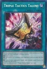 *** TRIPLE TACTICS TALENT *** SECRET RARE 1ST EDITION RA01-EN063 MINT/NM YUGIOH!
