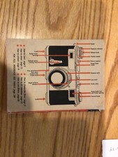 VINTAGE ZEISS IKON CONTAX CAMERA GUIDE 1945