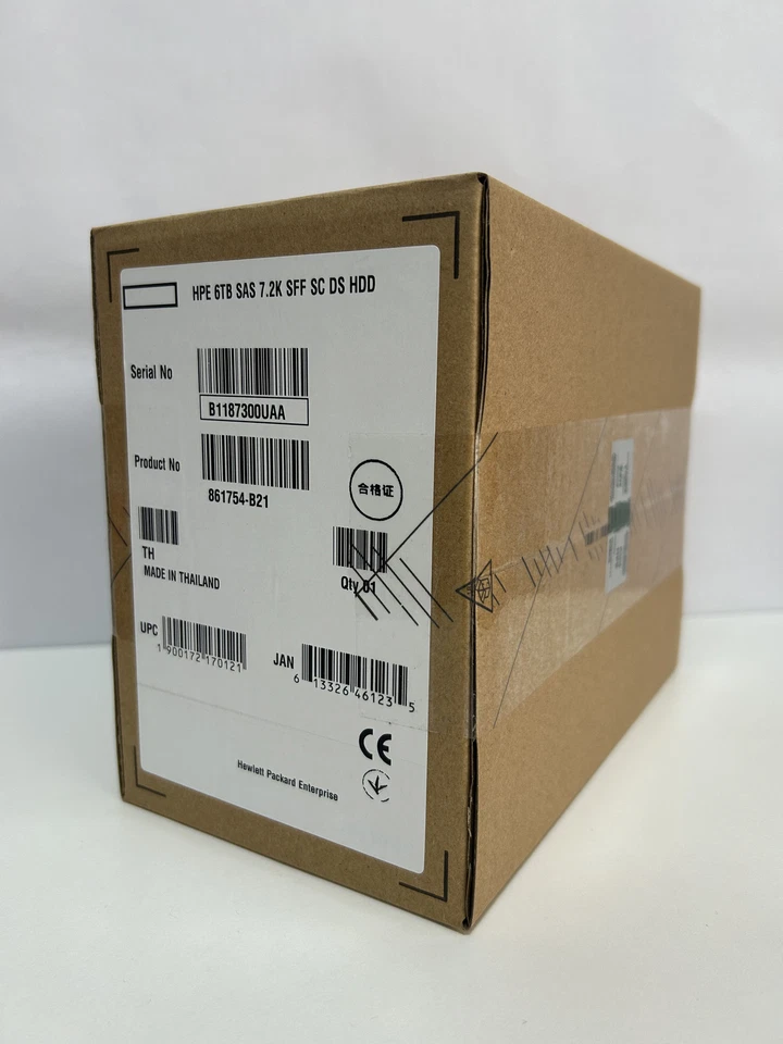 HPE 6TB 861754-B21 862140-001 3.5" SAS 12G 7.2K Gen9 Gen10 HDD Hard Drive NEW - Image 4 of 4