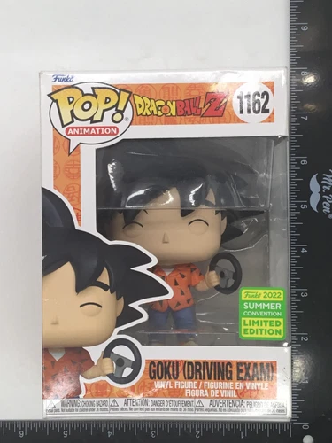 Funko Pop! Dragonball Z Goku (Driving Exam) #1162 Vinyl Figure SEE PICS A02