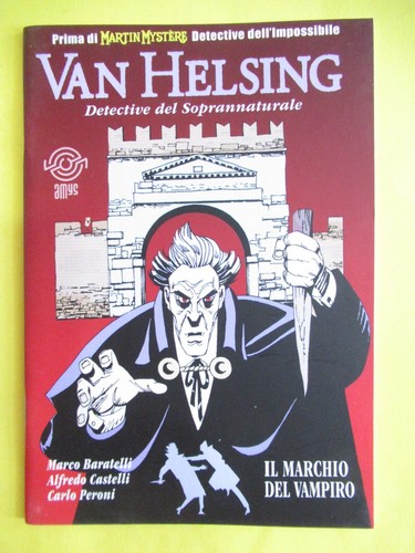 MARTIN MYSTERE PRESENTA VAN HELSING MARCHIO DEL VAMPIRO DETECTIVE VARIANT RARO - Picture 9 of 9