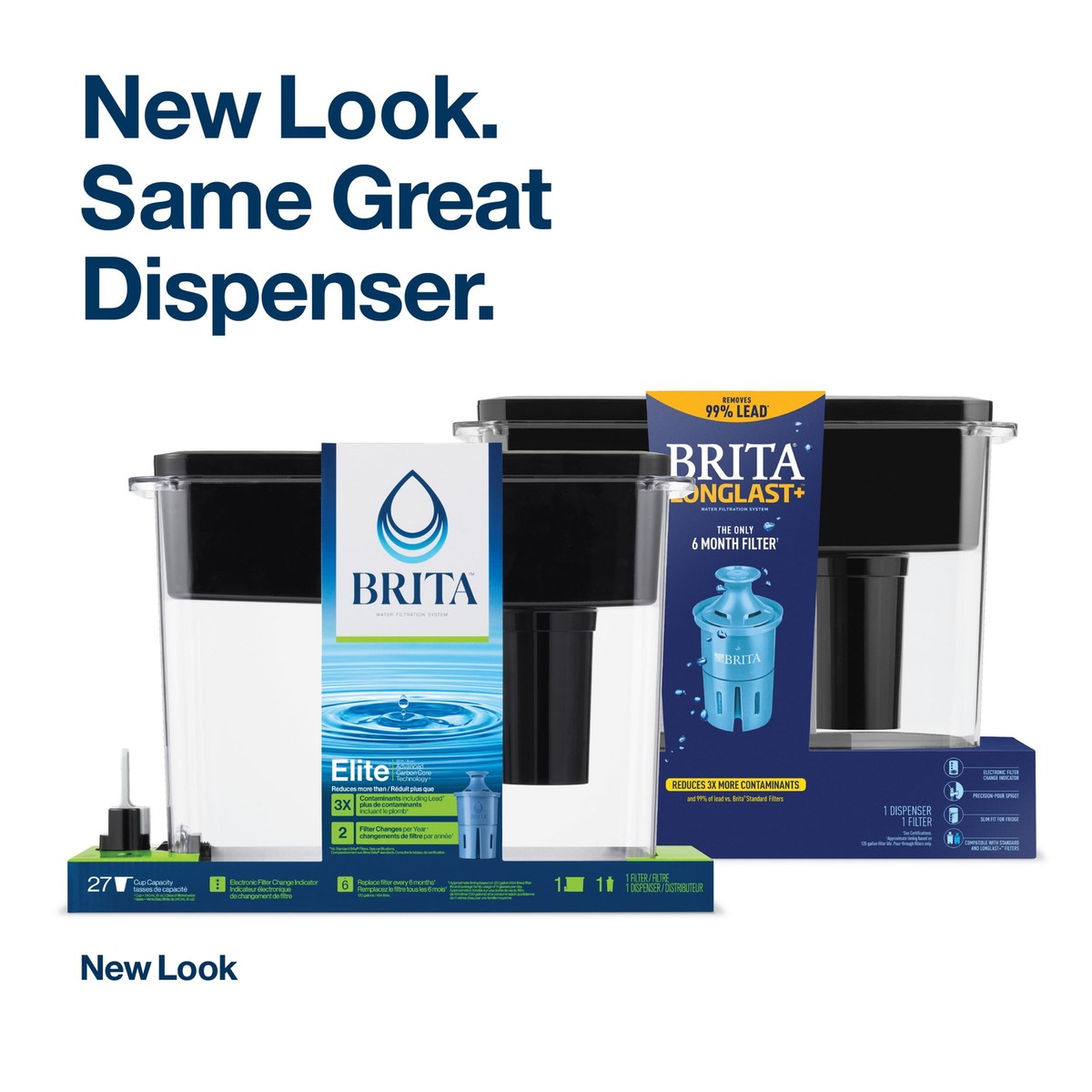 Brita Extra Large 27 Cup Water Dispenser With Standard, 40 OFF