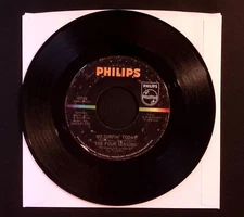 THE FOUR SEASONS DAWN GO AWAYS/NO SURFIN' TODAY/PHILIPS RECOR  VINYL 45 VG 34-11