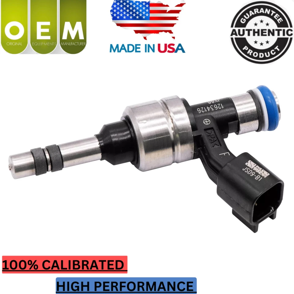 NEW x6 OEM ACDELCO Fuel Injectors for 12-21 Buick Cadillac Chevy Impala GMC 3.6L - Image 2 of 4