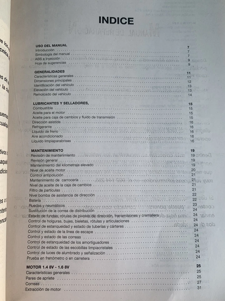 Manual De Taller Renault Scenic’96 - Imagen 2 de 3
