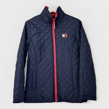 Tommy Hilfiger Jacket Women's Navy Blue All Weather System Jacket Size S