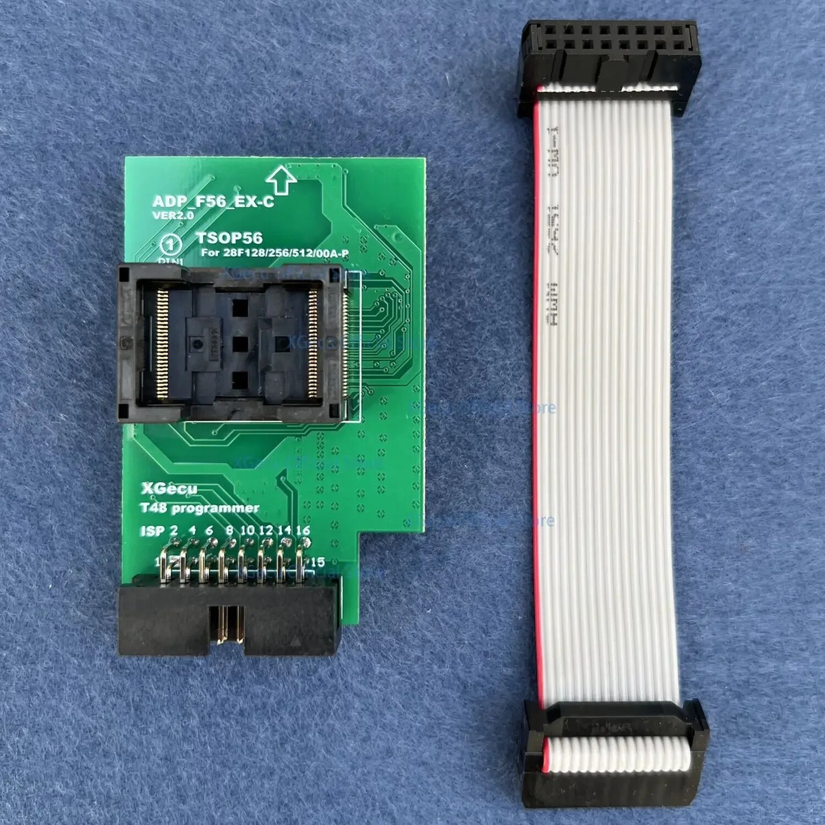 VER2.0 TSOP56 adapter only for XGecu T48 programmer ADP_F56_EX-A B