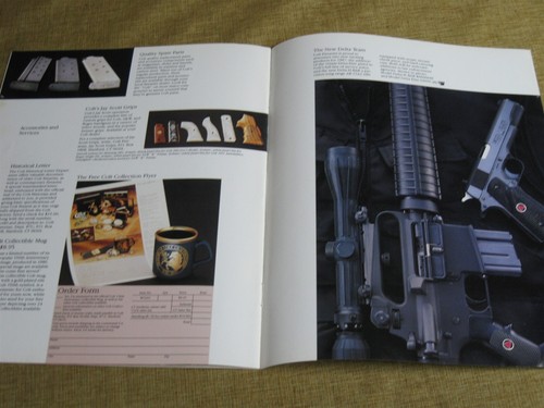 Original COLT FIREARMS 1987 CATALOG 1911A1 Pistols Revolvers Rifles Photos 47 - Picture 7 of 7