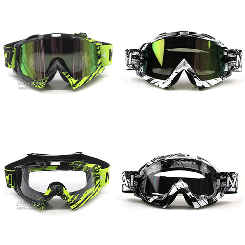 For Adult Motocross Motorcycle Dirt Bike ATV MX Off-Road Goggles Glasses Eyewear - Bild 3 von 13