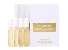 TOM FORD COSTA AZZURRA EDP 1.5ml .05fl oz x 4 COLOGNE PERFUME SPRAY SAMPLES