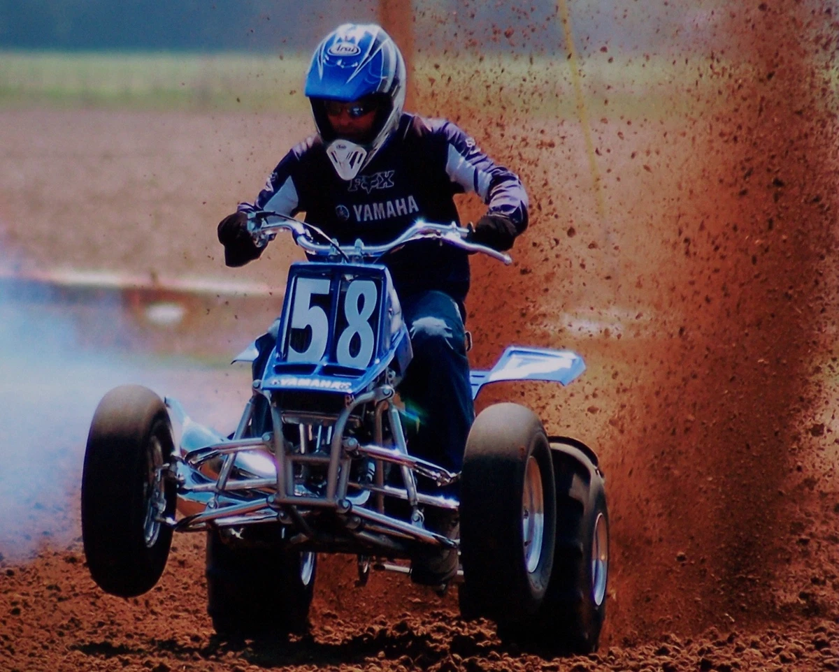 4 Bare No Finish Extended Yamaha BLASTER Swingarm Drag Dunes atv