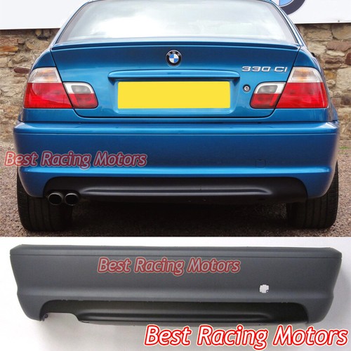For 2004-2006 BMW E46 3-Series 2dr Coupe M-Tech II Style Rear Bumper ...