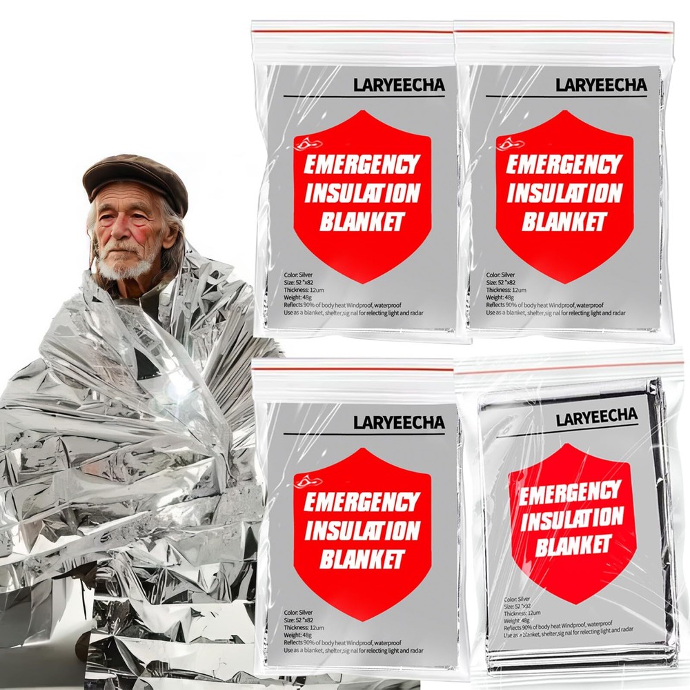 Emergency Blankets for Survival Blanket Mylar Blankets Space Blanket Thermal ...