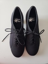Dance Club Neoprene Heeled Shoes Size 6 see measurements 