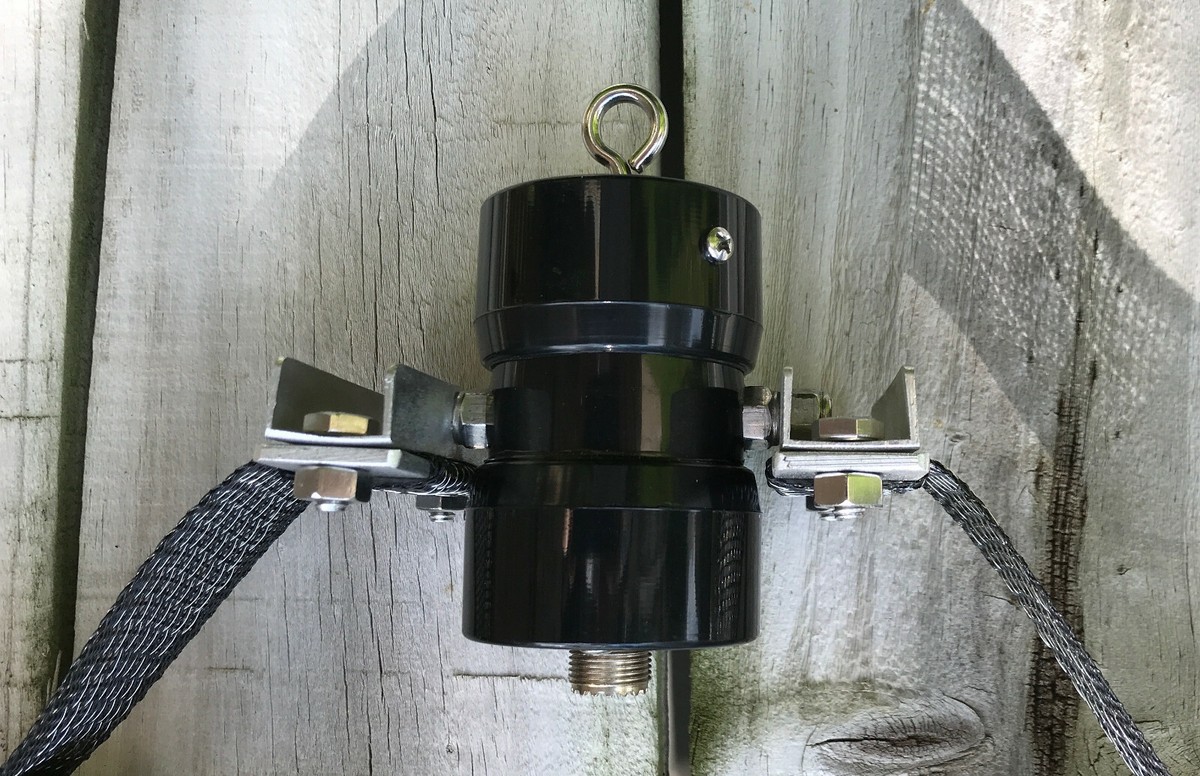 80m-2kW PEP-Ham Radio Dipole Antenna-1/2 Wave-K5WZ Horse Fence-80