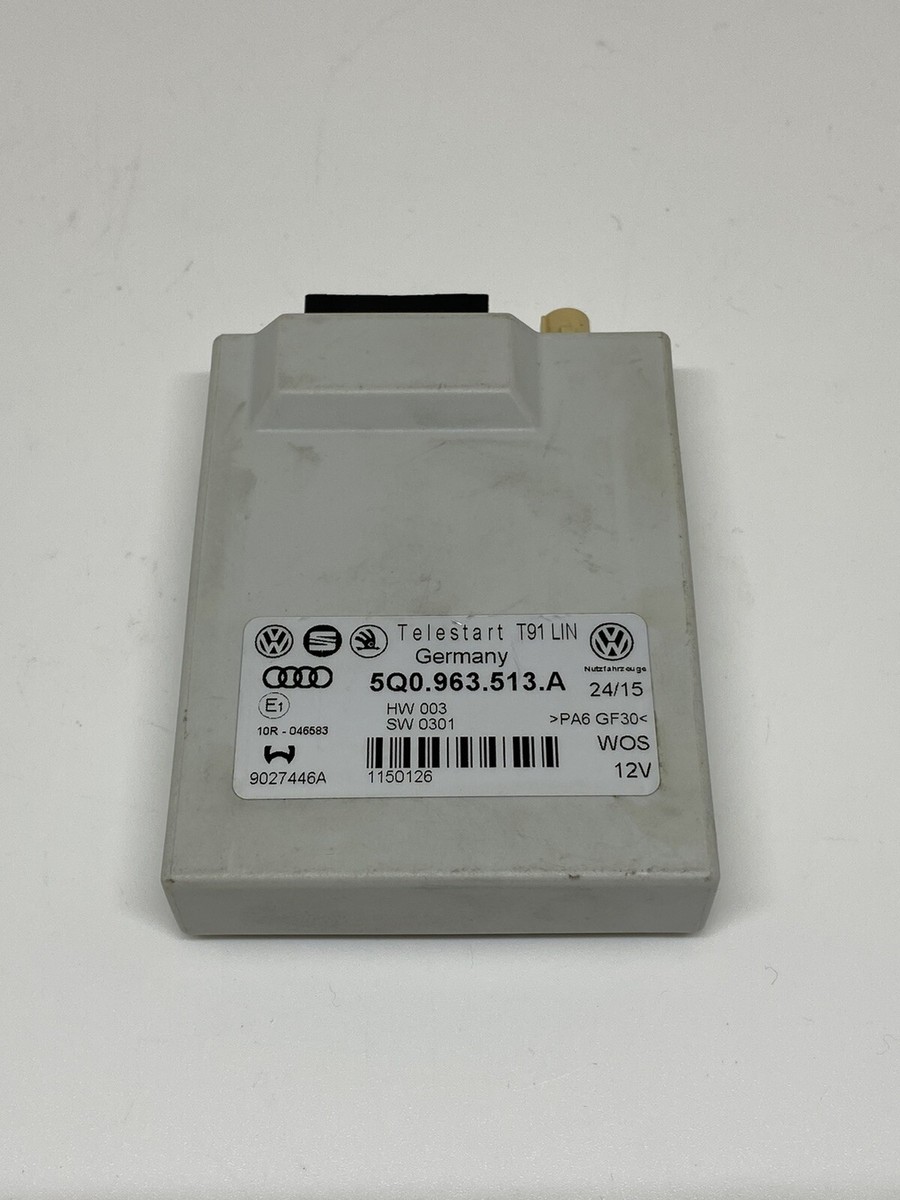 VW Audi Skoda auxiliary heater Webasto remote control unit T91 5Q0963513A