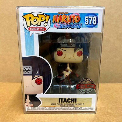 Funko Pop Naruto Shippuden : ITACHI #578 Special Exclusive w/Pop Protector Mint 889698404532 | eBay