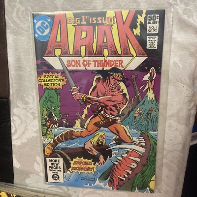 Arak/Son Of Thunder Vol. 1 #1 (Sept., 1981) DC Comics, Bronze Age Comic Book