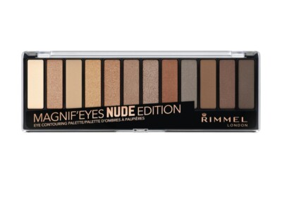 Rimmel London Magnif'eyes Eyeshadow Palette, Nude Edition , 0.5 oz