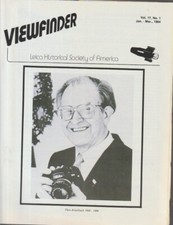 Viewfinder Journal of the Leica Historical Society of America 1984 IR KL3960