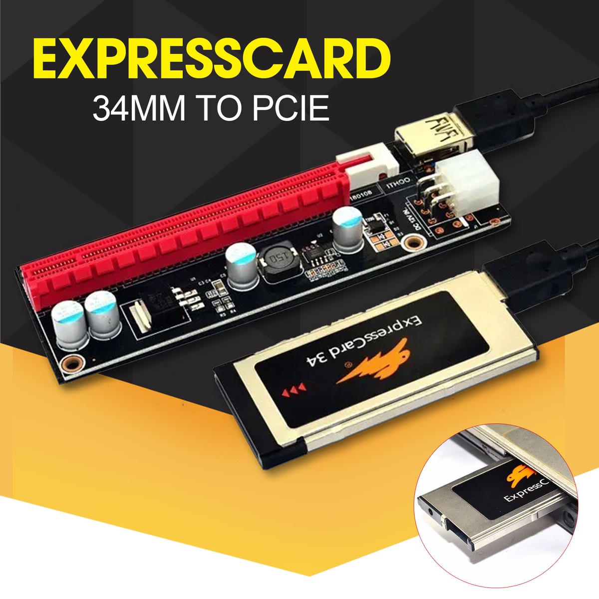 Egpu Laptop Con Tarjeta GrÃ¡fica Nvidia Expresscard Gpu Adapter