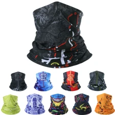 UV Protection Neck Gaiter Face Mask Balaclava Bandanas Scarf Neck for Fishing