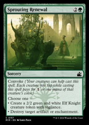 Ravnica Remastered - Sprouting Renewal - Foil
