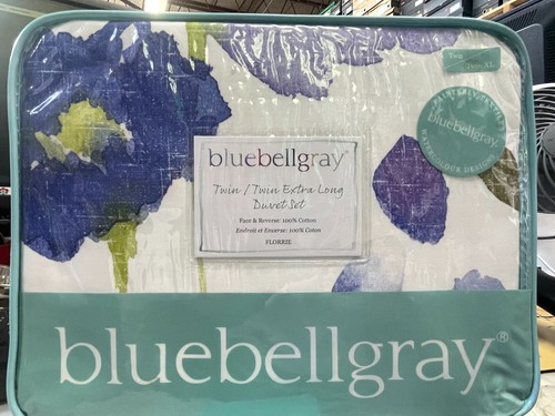 Bluebellgray Florrie Floral Print Duvet Cover Set, Twin/Twin XL, White/Multi New - Picture 3 of 5