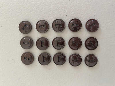 15 Boy Scout Shirt Buttons 5/8 inches Replacement Loose Button Uniform BSA