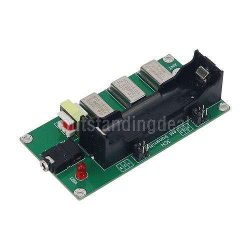 3-Channel AM Radio Transmitter with Antenna Audio Cable 1MHz 3MHz 5MHz Finished - Zdjęcie 3 z 8
