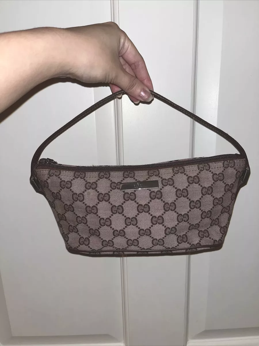 Gucci, Bags, Authentic Gucci Vintage Boat Pochette