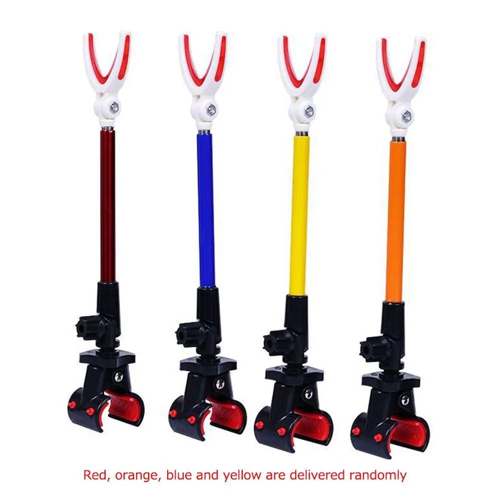 Adjustable Extend Stand Telescopic Fishing Pole Rod Holder Brackets Random  Color