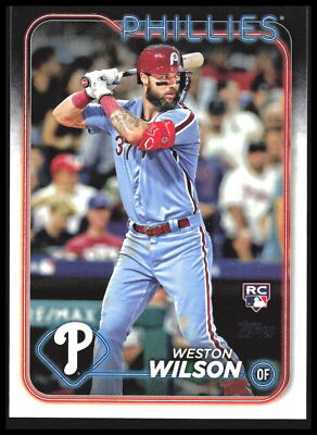 2024 Topps II Weston Wilson #658 RC Philadelphia Phillies BB1 | eBay