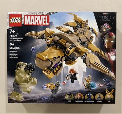 LEGO Marvel Avengers vs Leviathan 76290 Hulk Loki New Sealed 347pcs