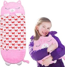 Sleeping Bag Happy Napping Napper Kids Funny Pillow Warm Camping Unicorn  L  XL