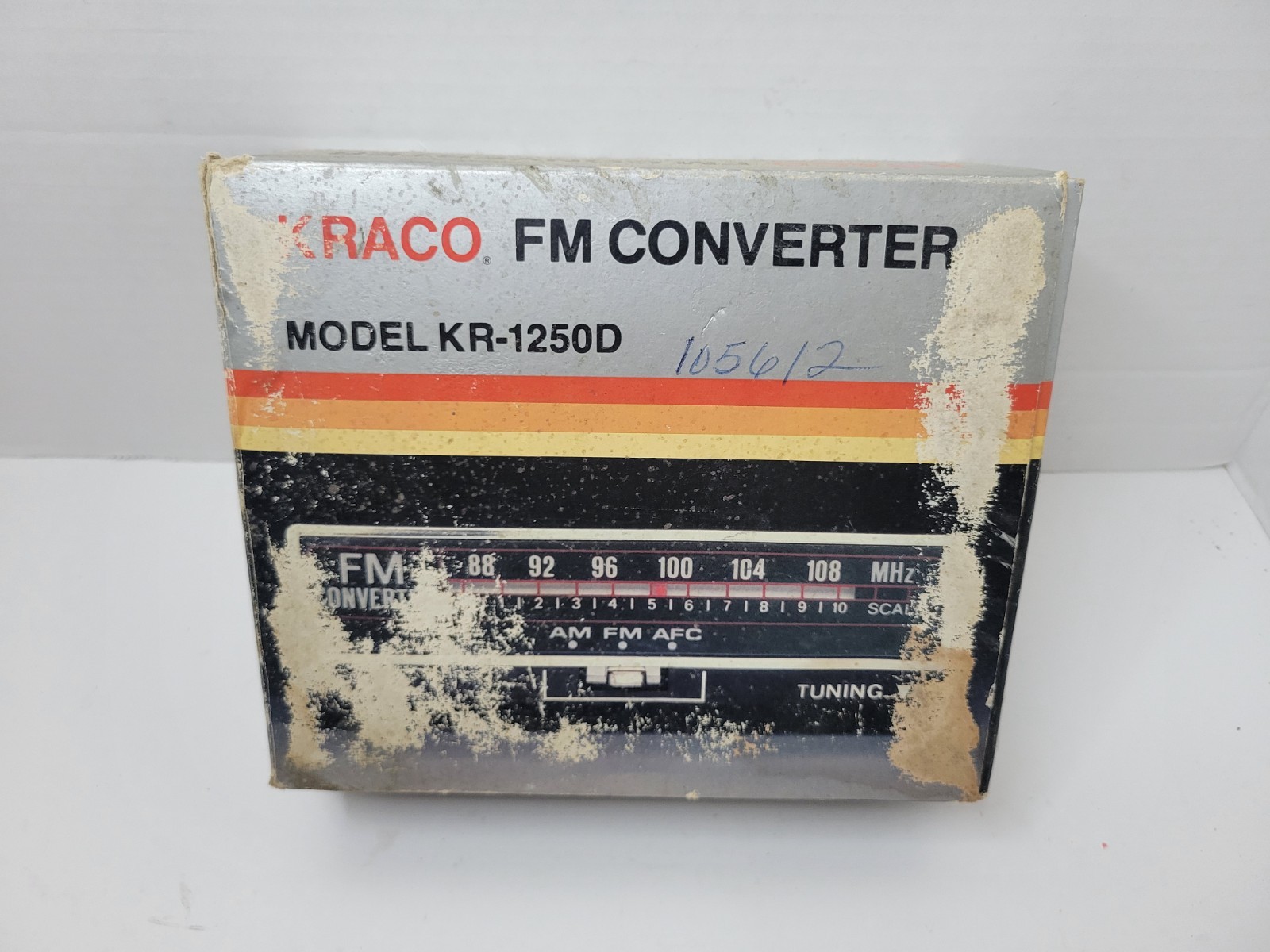 NOS Kraco FM Converter Model KR-1250D Never instaled LOOK