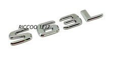 badge for S63 V8 suits Mercedes Benz SL63 chrome
