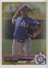 2017 Bowman Draft Chrome Gold Refractor 17/50 Ariel Jurado #BDC-57 1u6