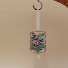 Begin Each Day With A Grateful Heart Ornament 3.5" x 1.75" Ganz
