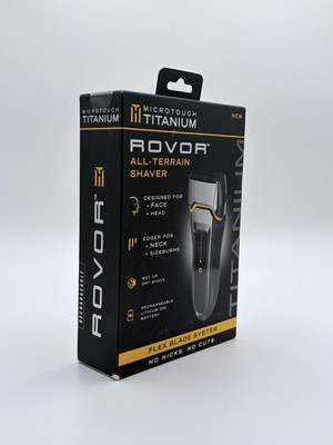 MicroTouch Titanium ROVOR All-Terrain Wet/Dry Shaver... FREE S&H! [ BRAND NEW ]