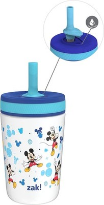 Zak Designs Kelso Toddler Cups,Vacuum Stainless Steel Sippy Cup,(Select Color)
